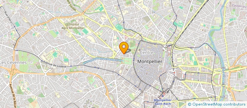 localisation de l'entreprise GOBRUC à MONTPELLIER