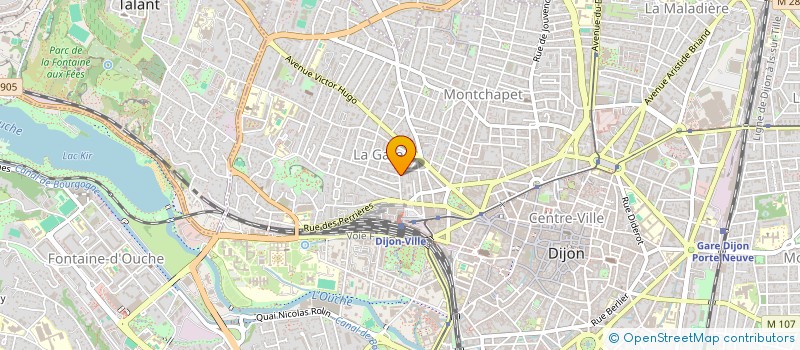 localisation de l'entreprise GOC IMMO à DIJON