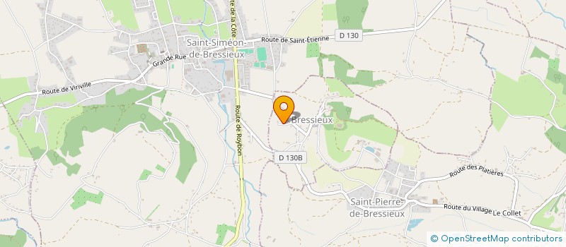 localisation de l'entreprise GOCCLEM  BRESSIEUX