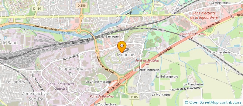 localisation de l'entreprise GOCEAN à CESSON-SEVIGNE