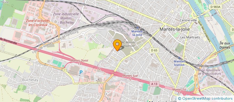 localisation de l'entreprise GOCER à MANTES-LA-VILLE