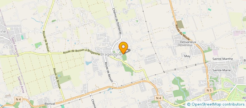 localisation de l'entreprise GOCHA DISTRIBUTION  SAINT-FRANCOIS