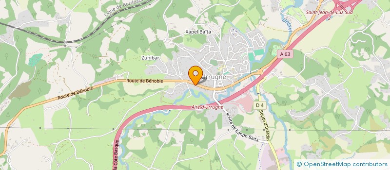 localisation de l'entreprise GOCHOKI  URRUGNE