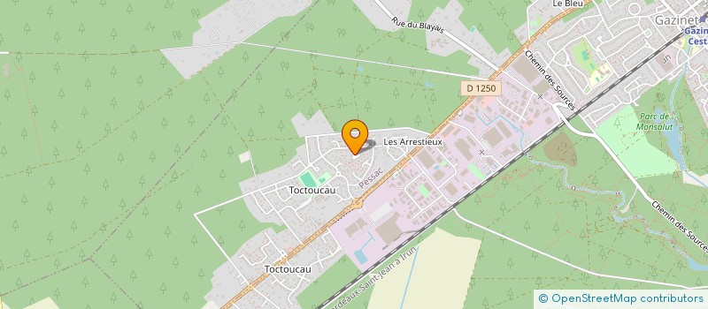 localisation de l'entreprise GOCHOKI  PESSAC