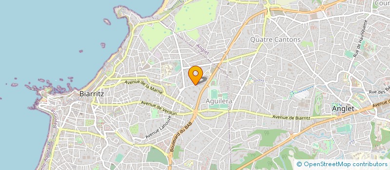 localisation de l'entreprise GOCHOKI VILLA JOSEPHINE à BIARRITZ