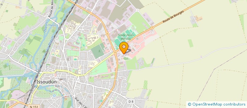 localisation de l'entreprise GOCOLA à ISSOUDUN