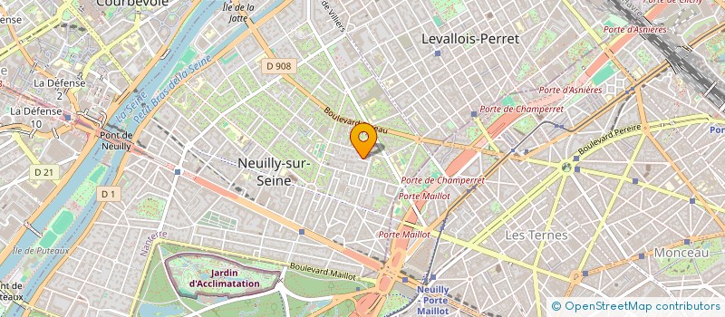 localisation de l'entreprise GOCREATE SOLUTIONS à NEUILLY-SUR-SEINE