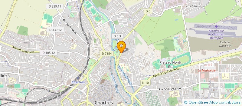 localisation de l'entreprise GOD SAVE THE PARKING à CHARTRES
