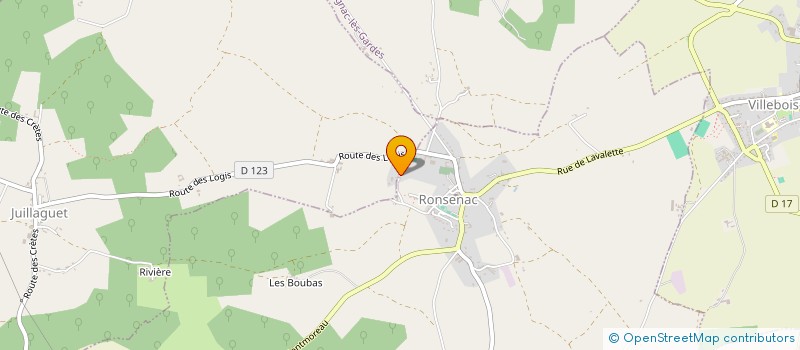 localisation de l'entreprise GODAIGO  RONSENAC