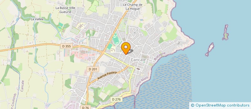 localisation de l'entreprise GODAIS ANTONIOLLI  CANCALE