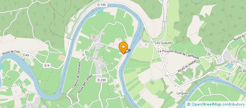 localisation de l'entreprise GODARD ET FILS  PARNAC