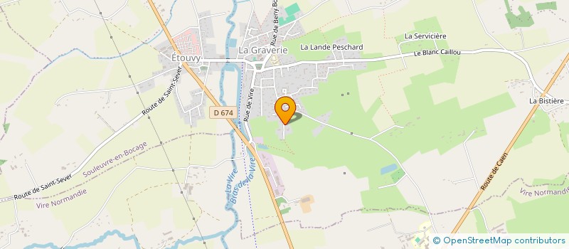 localisation de l'entreprise GODARD SAMUEL  SOULEUVRE EN BOCAGE