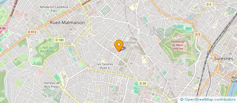 localisation de l'entreprise GODARDES à RUEIL-MALMAISON