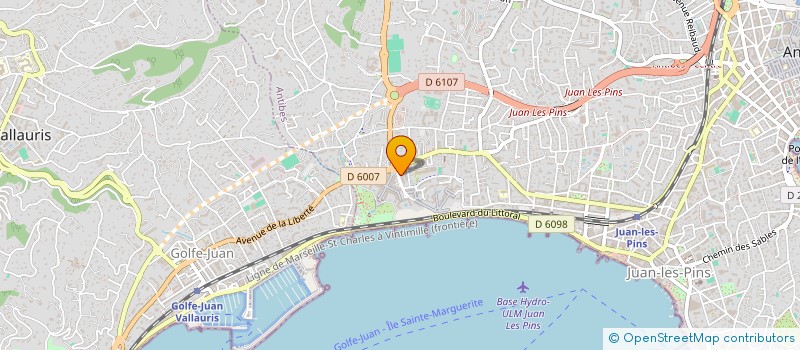 localisation de l'entreprise GODASSE RACING TEAM à ANTIBES