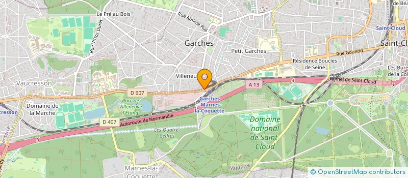 localisation de l'entreprise GODCAMAR à GARCHES