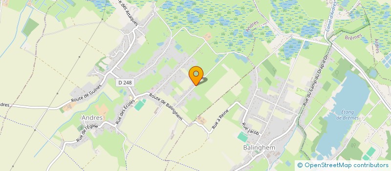 localisation de l'entreprise GODD  ANDRES