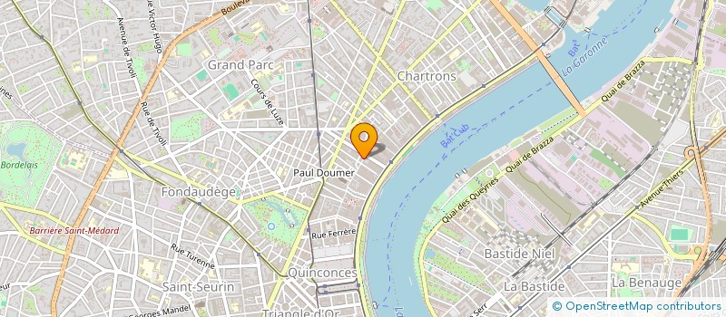 localisation de l'entreprise GODDARD INVEST  BORDEAUX