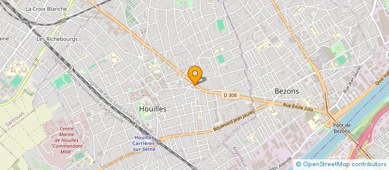 localisation de l'entreprise GODDERIDGE ET COMPAGNIE à HOUILLES