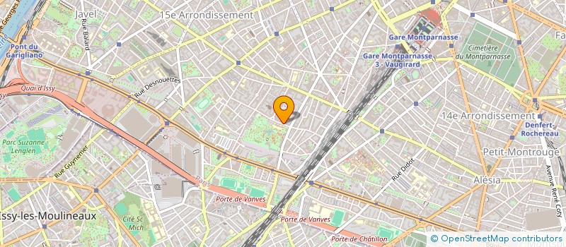 localisation de l'entreprise GODEFROI                      VINCE  PARIS