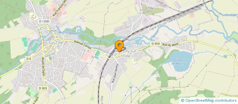 localisation de l'entreprise GODEFROY J.  LUX