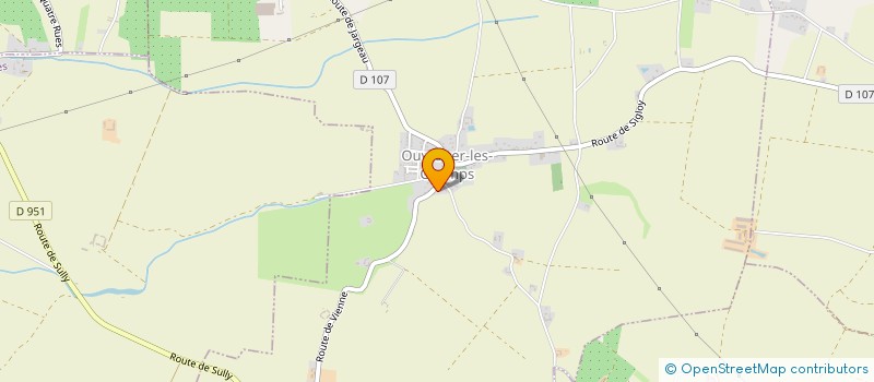 localisation de l'entreprise GODEL BATI PRO  OUVROUER-LES-CHAMPS