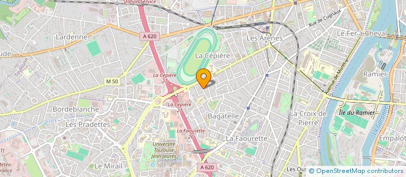 localisation de l'entreprise GODEMA  TOULOUSE