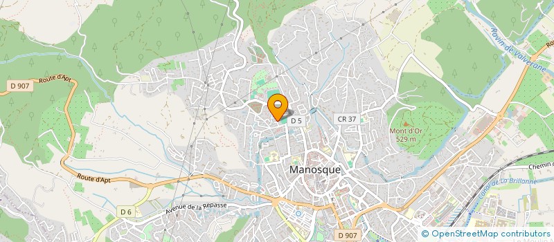 localisation de l'entreprise GODEMGO à MANOSQUE