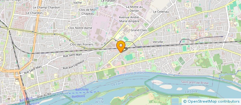 localisation de l'entreprise GODET à SAINT-JEAN-DE-BRAYE