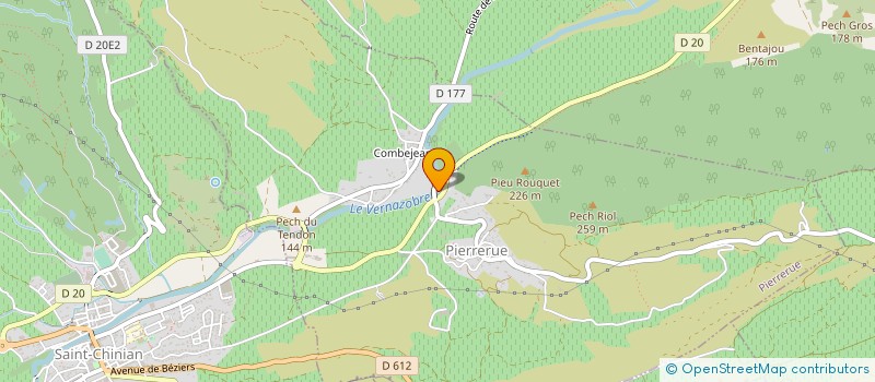 localisation de l'entreprise GODIA REALISATIONS  PIERRERUE