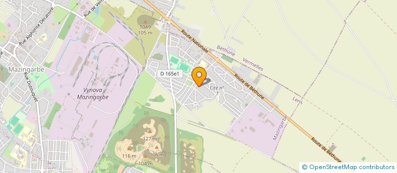 localisation de l'entreprise GODIAG  MAZINGARBE