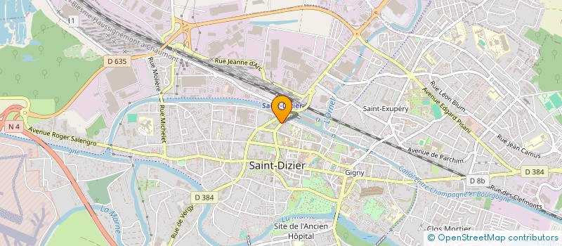 localisation de l'entreprise GODIMMO à SAINT-DIZIER