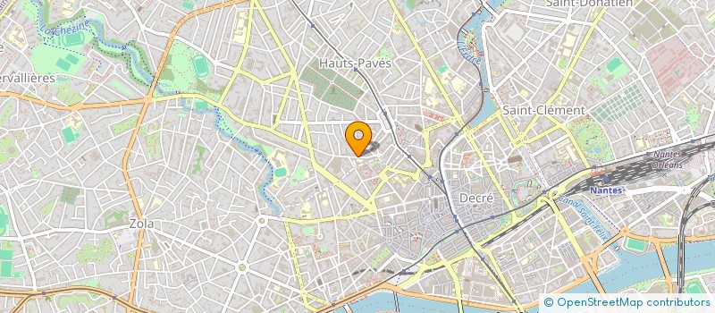 localisation de l'entreprise GODIN  NANTES