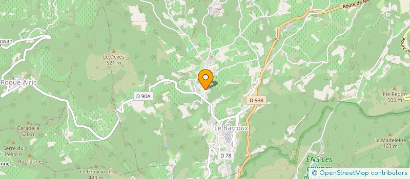 localisation de l'entreprise GODIO  LE BARROUX