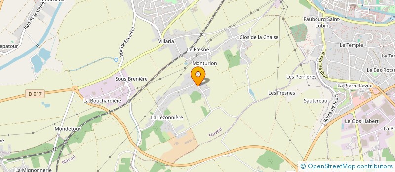 localisation de l'entreprise GODOMAC GESTION EDITION DIFFUS à NAVEIL
