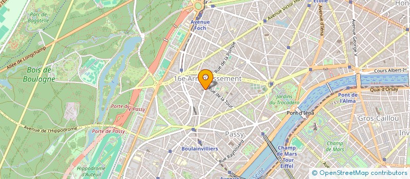 localisation de l'entreprise GODOT AUTEUIL  PARIS