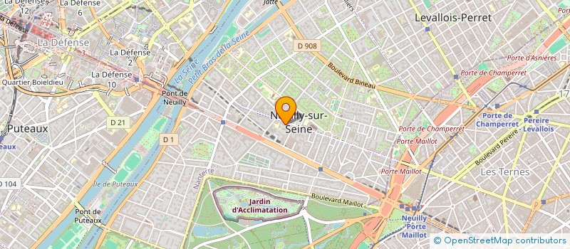 localisation de l'entreprise GODOT MASTER à NEUILLY-SUR-SEINE