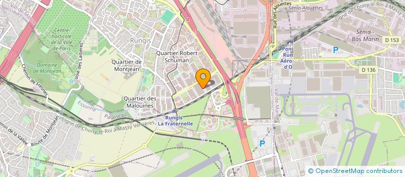 localisation de l'entreprise GODOU SECURITE PRESTIGE PRIVEE  CHEVILLY-LARUE