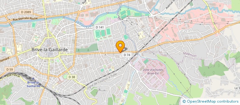 localisation de l'entreprise GODRINKGO2  BRIVE-LA-GAILLARDE