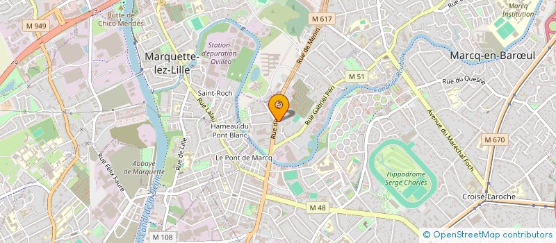 localisation de l'entreprise GODSAVETHEKING à MARCQ-EN-BARŒUL