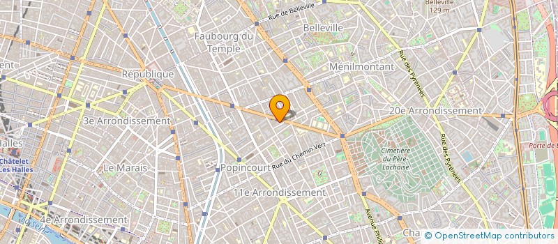 localisation de l'entreprise GOEC à PARIS
