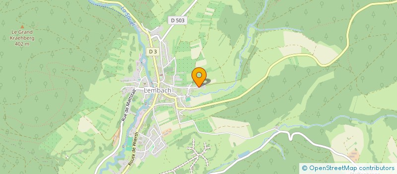 localisation de l'entreprise GOEHRY SARL  LEMBACH