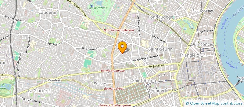 localisation de l'entreprise GOELAND  BORDEAUX