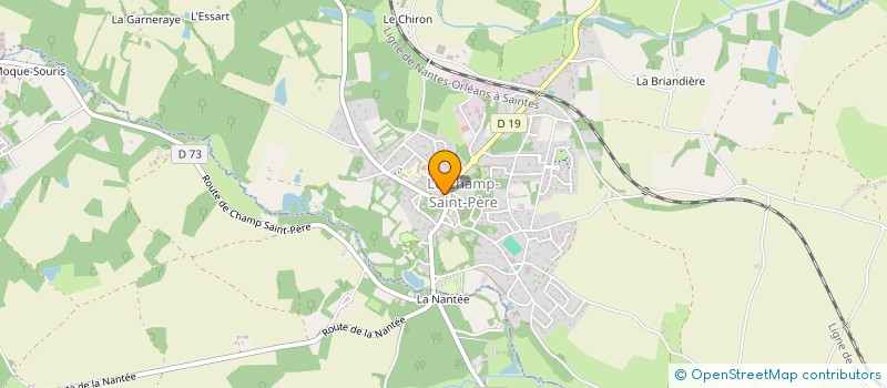 localisation de l'entreprise GOELAND  CURZON