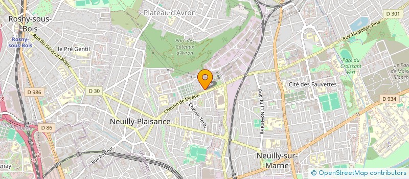 localisation de l'entreprise GOELAND BRODERIE SERIGRAPHIE à NEUILLY-PLAISANCE