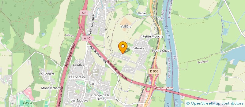 localisation de l'entreprise GOELANDS  SANCE