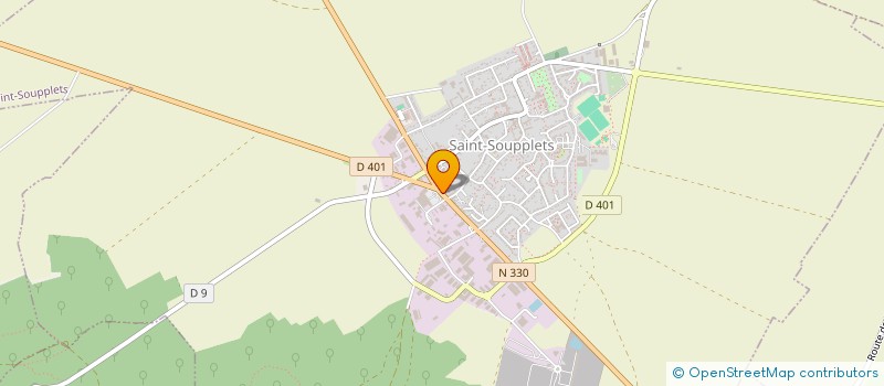 localisation de l'entreprise GOELE BIOENERGIE à SAINT-SOUPPLETS