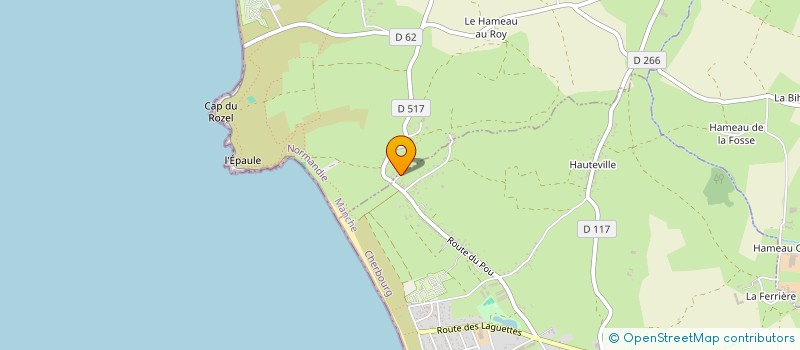 localisation de l'entreprise GOELETTE  LE ROZEL