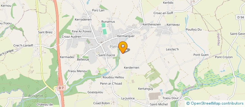 localisation de l'entreprise GOELO COUPE  PLEHEDEL