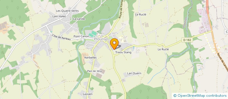 localisation de l'entreprise GOELO CREPES - PERE ET FILLE à PLOURIVO