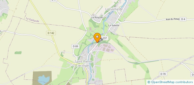 localisation de l'entreprise GOEMARE ET BARRAY à SAINT-PIERRE-LE-VIGER